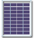 10W poly solar module