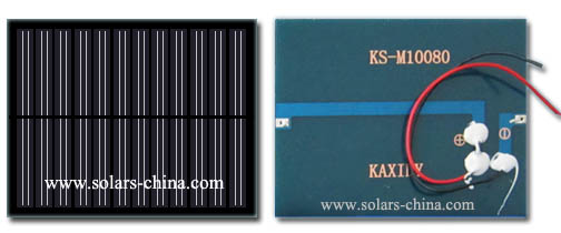 mini solar panel 6V133mA 100*80*2.8mm
